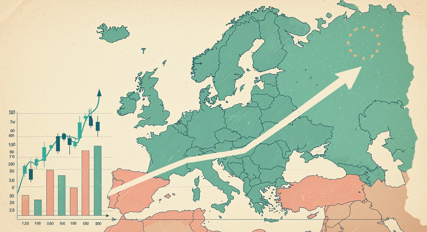 الأسهم الأوروبية تسجّل مكاسب قوية في 2025 رغم تراجع محدود بنهاية العام