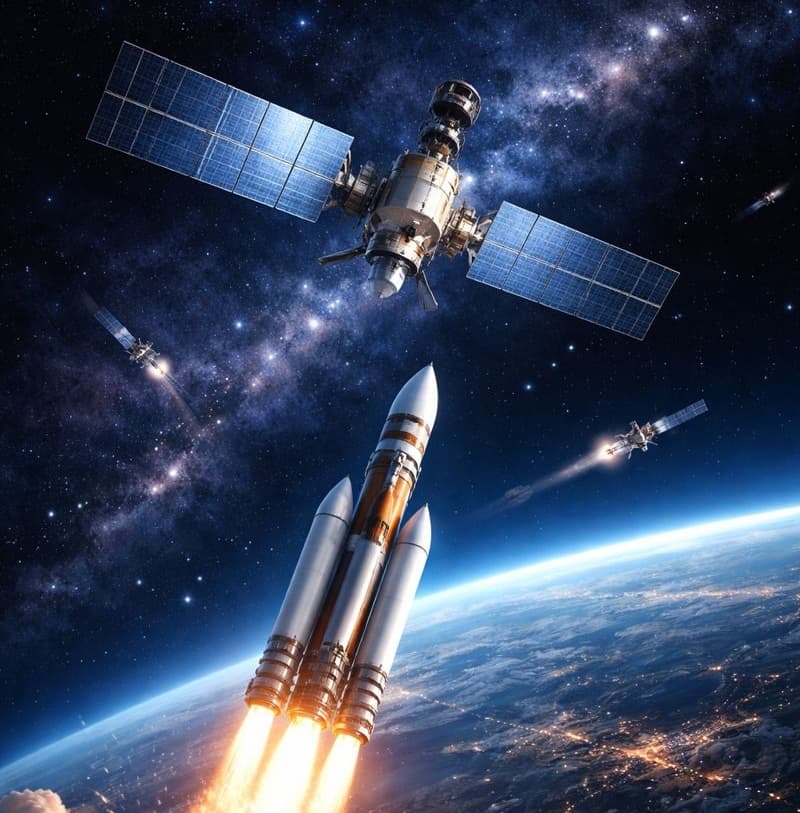 إيران تعزز برنامجها الفضائي بإطلاق أقمار محلية