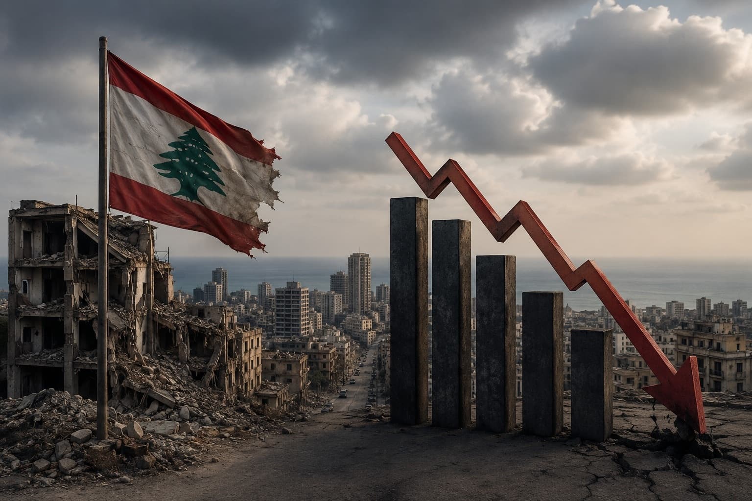 لبنان: تجدد الصراع يعكس مسار التعافي وانكماش اقتصادي متوقع بـ6.4%