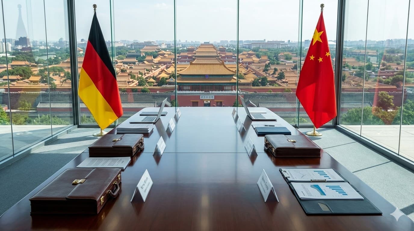 زيارة ألمانية إلى الصين لبحث التعاون الاقتصادي وحقوق الإنسان