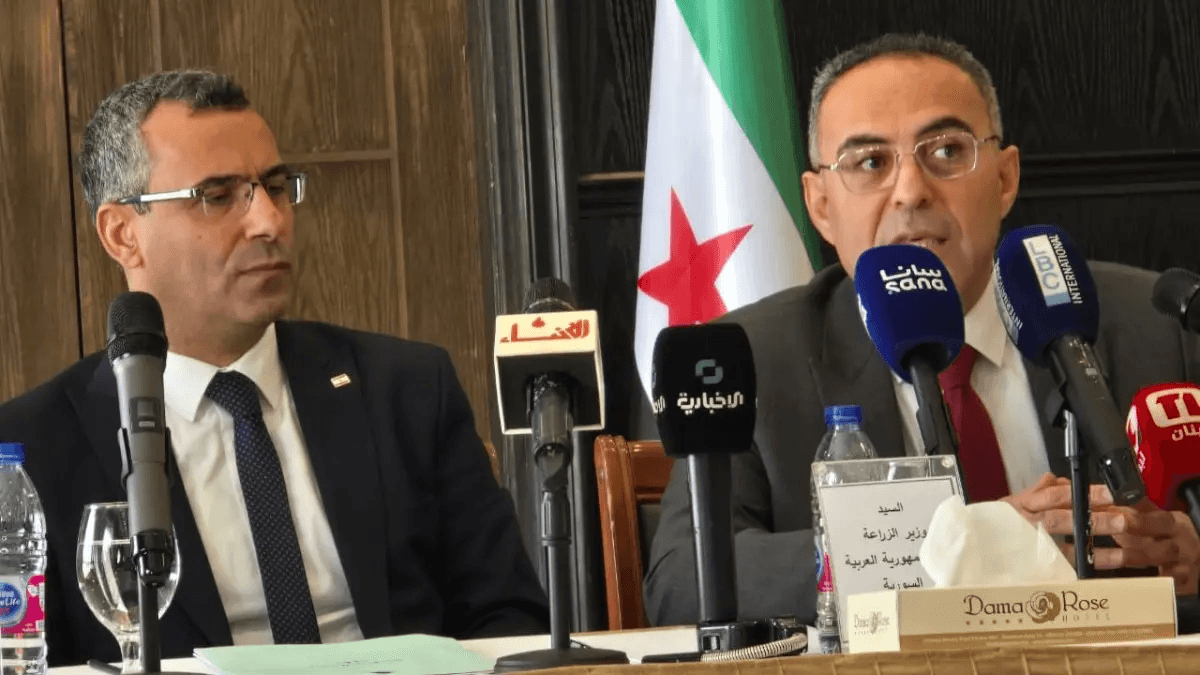 هاني يؤكد عمق العلاقة مع سوريا ويعلن متابعة دورية للجنة الزراعية المشتركة