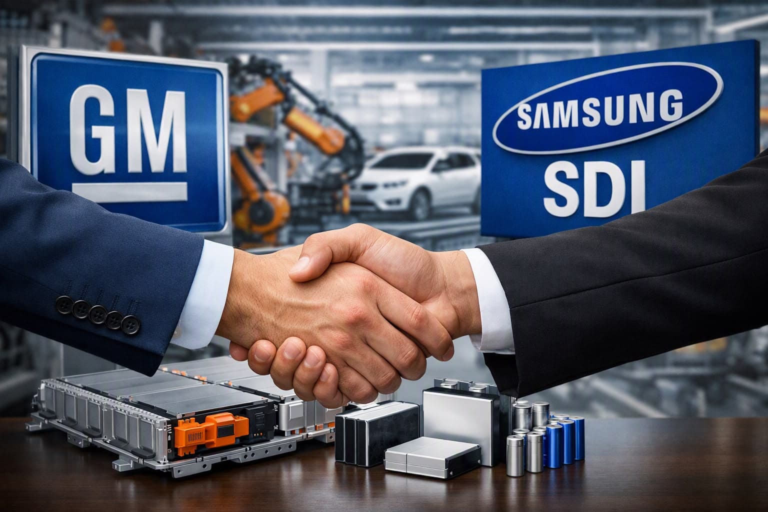 GM تبيع حصتها في مشروع بطاريات إنديانا لشركة سامسونغ SDI