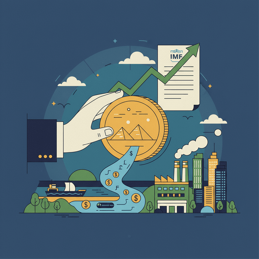 صندوق النقد يضخ 2.3 مليار دولار لاقتصاد مصر المتعثر