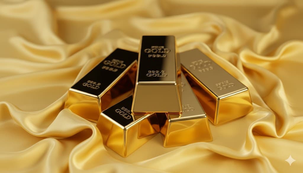 الذهب يواصل التراجع مع صعود الدولار وتوترات الأسواق