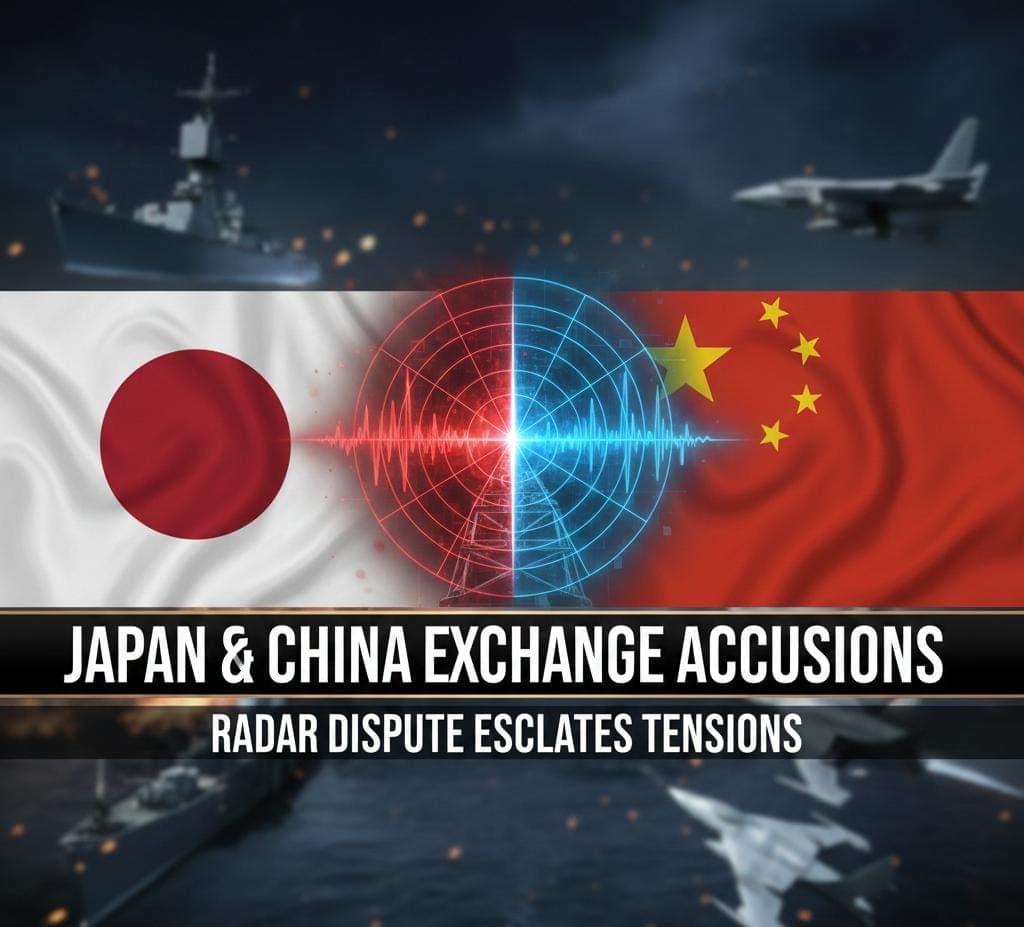 اليابان والصين تتبادلان الاتهامات بعد تصعيد الخلاف بسبب استخدام الرادار