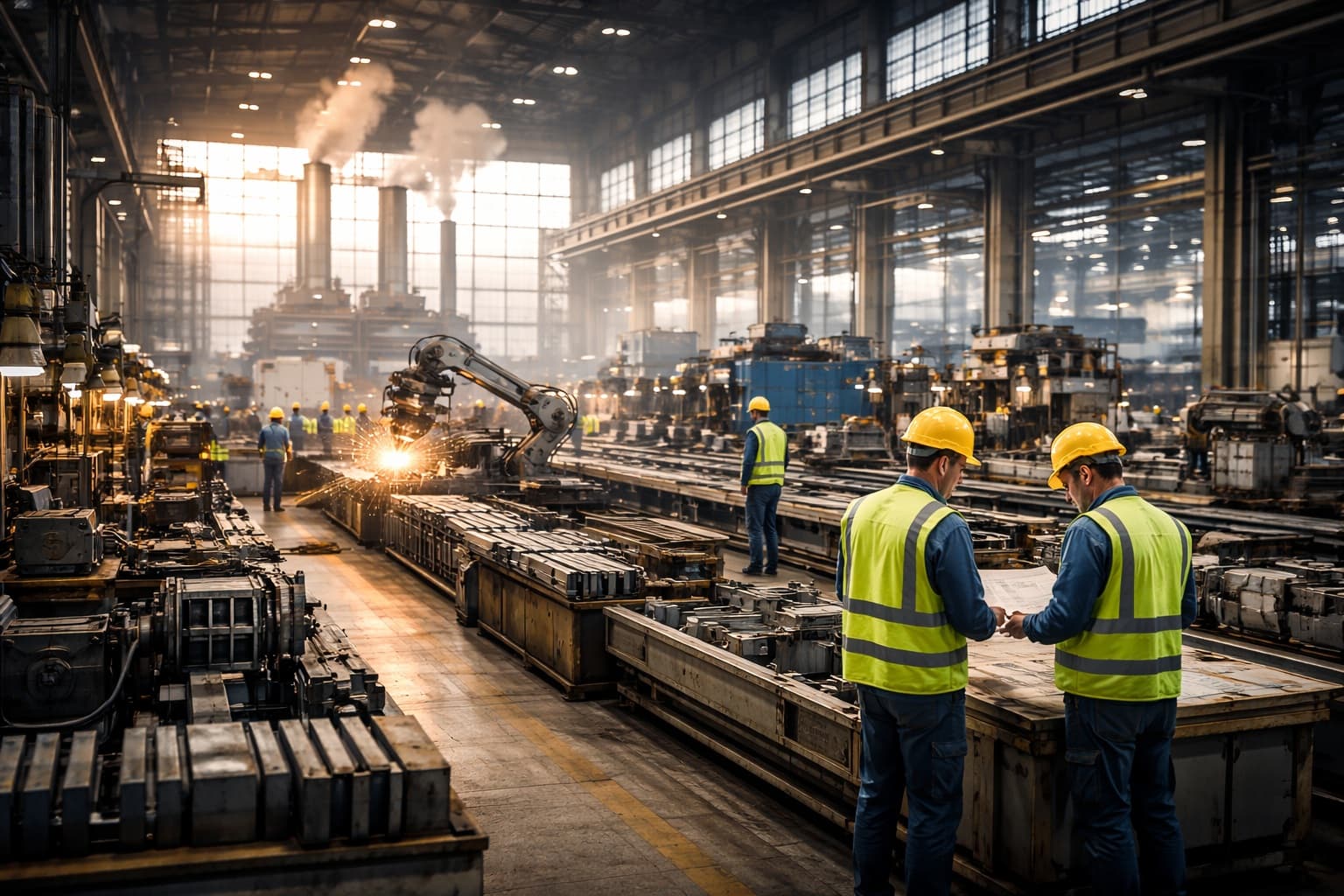 تراجع الإنتاج الصناعي الألماني لأول مرة منذ أب في انتكاسة للتعافي