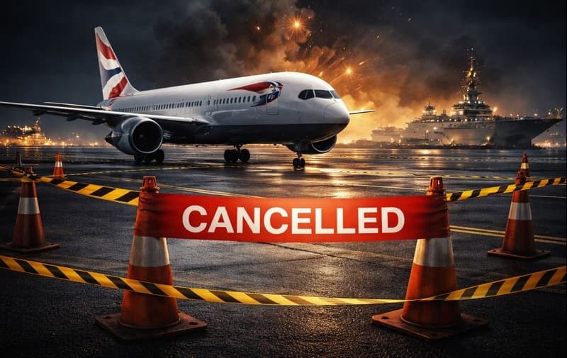 الخطوط الجوية البريطانية تعلّق رحلاتها إلى البحرين