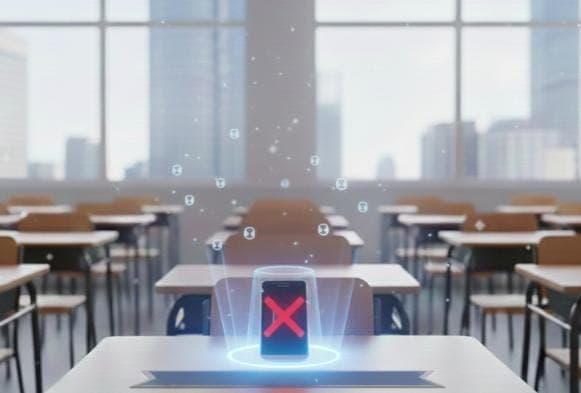 حظر مواقع التواصل على القاصرين ومنع الهواتف في المدارس الثانوية في فرنسا