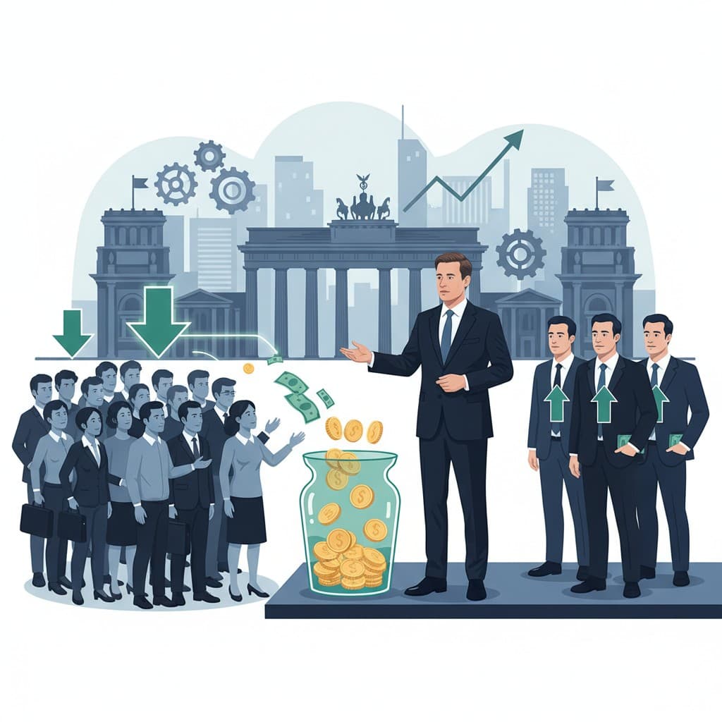 وزير المالية الألماني يطالب أصحاب الدخول المرتفعة بالمساهمة في تمويل الإصلاح الضريبي