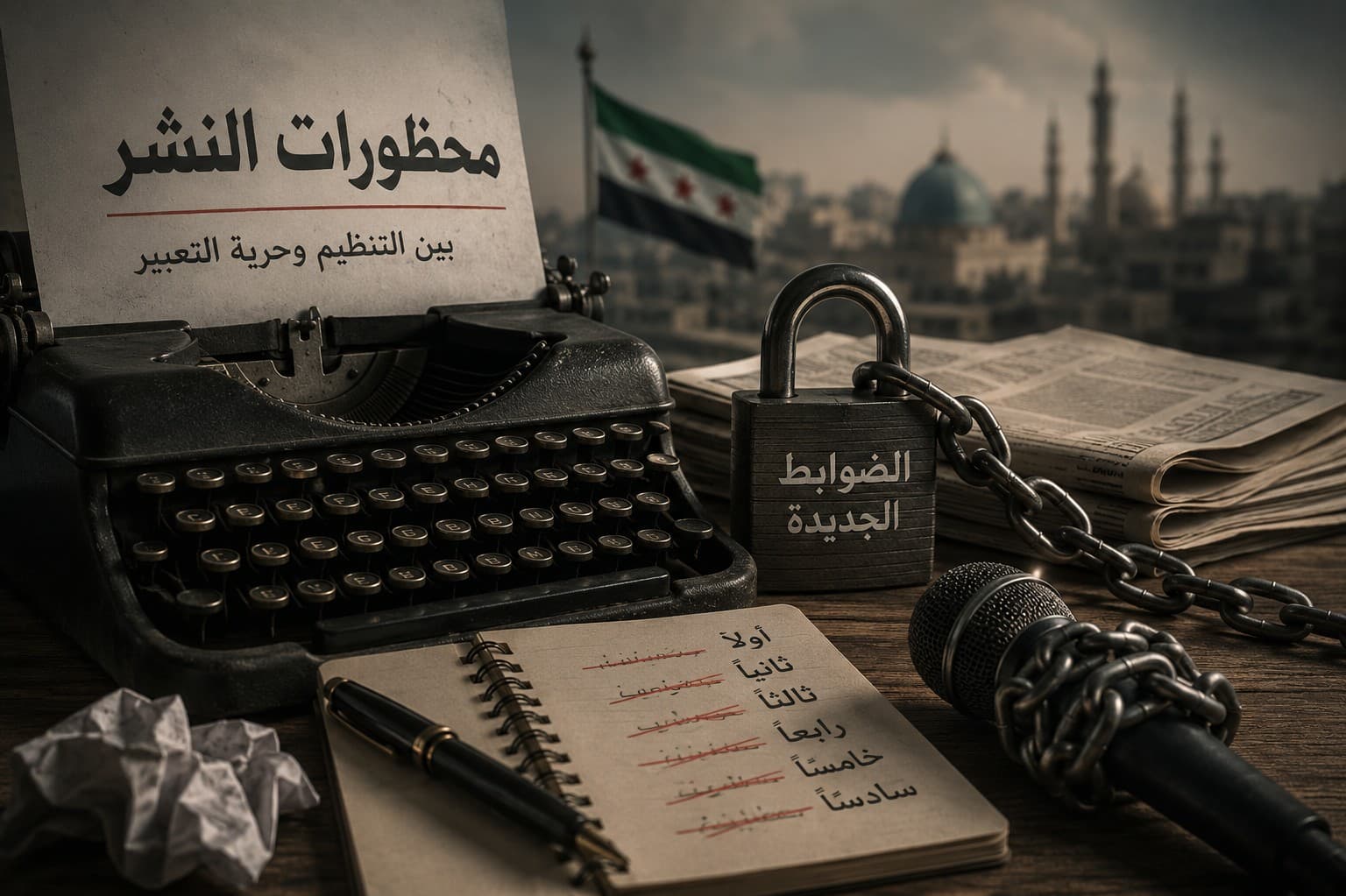 بين التنظيم وحرية التعبير: قراءة موضوعية في محظورات النشر الجديدة التي أعلنتها وزارة الإعلام السورية