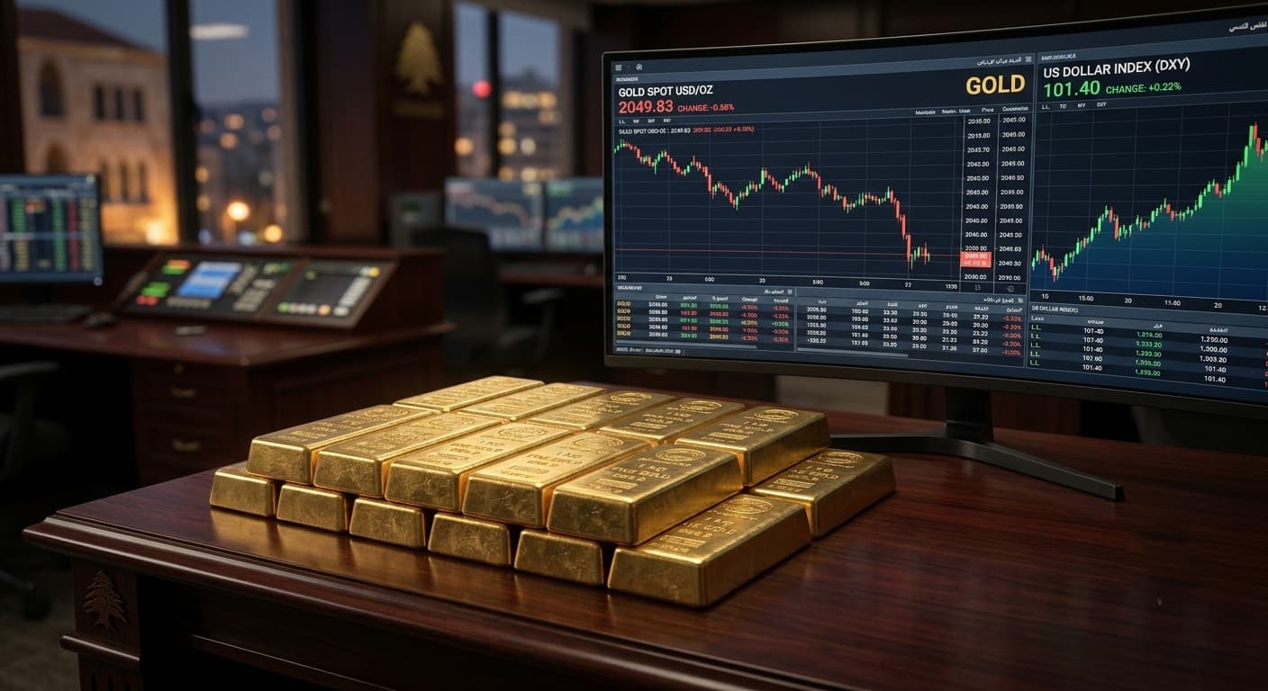 الذهب يتراجع مع ترقب الأسواق قرار البنك الفيدرالي 