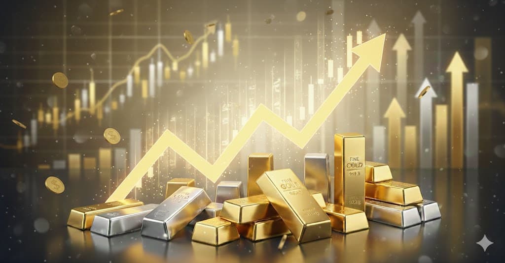 الذهب يرتفع فوق 5000 دولار مع توقعات بتخفيض أسعار الفائدة