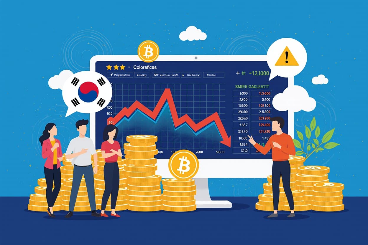 تحويل خاطئ بقيمة 40 مليار دولار يربك سوق العملات الافتراضية في كوريا الجنوبية