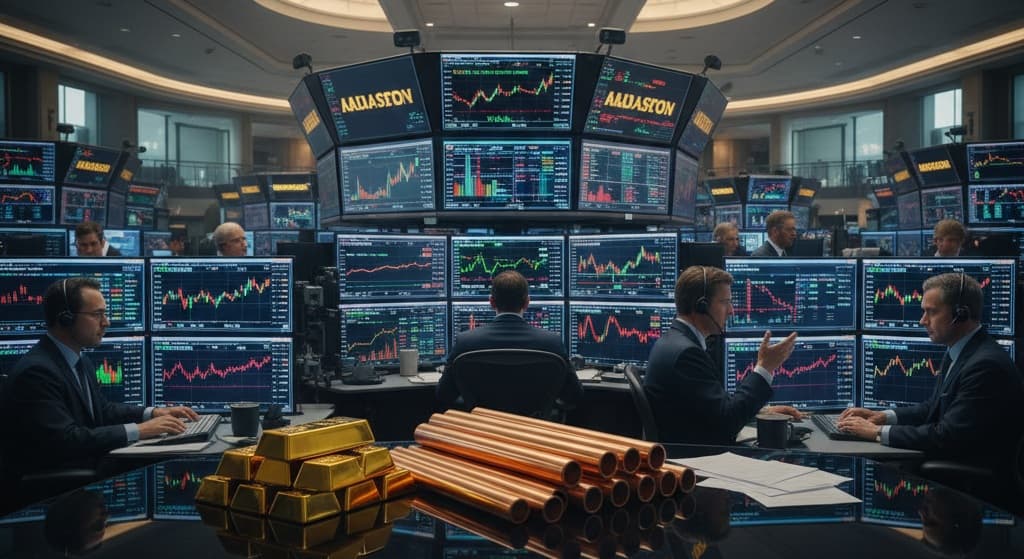  الأسواق العالمية تسجل مستويات قياسية مع صعود المعادن الثمينة