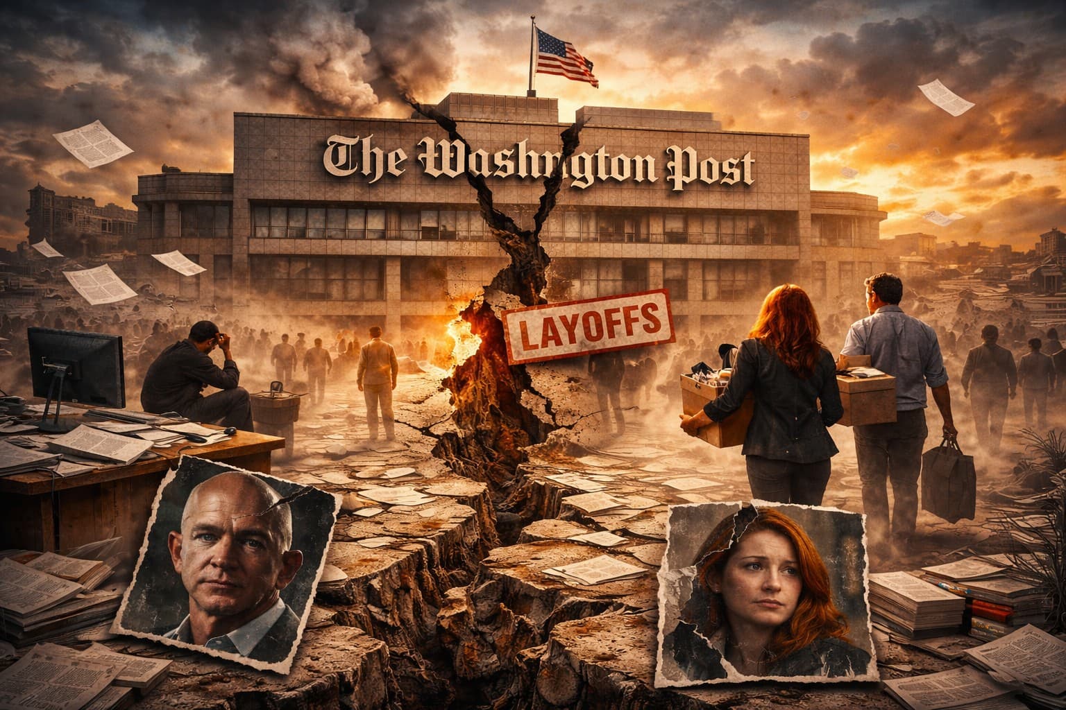 زلزال تسريح موظفين يهز صحيفة واشنطن بوست الأميركية