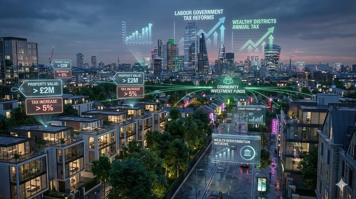 زيادات ضريبية كبيرة على المناطق الثرية في لندن بعد رفع سقف ضرائب المجالس المحلية