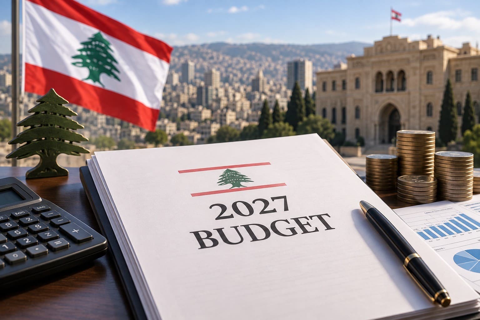 مشروع موازنة لبنان 2027 يرفع الإيرادات 14% إلى 6.87 مليارات دولار