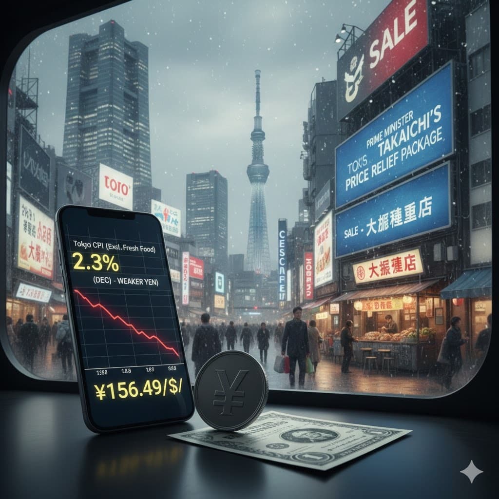 تباطؤ تضخم طوكيو يفوق التوقعات ويضعف الين