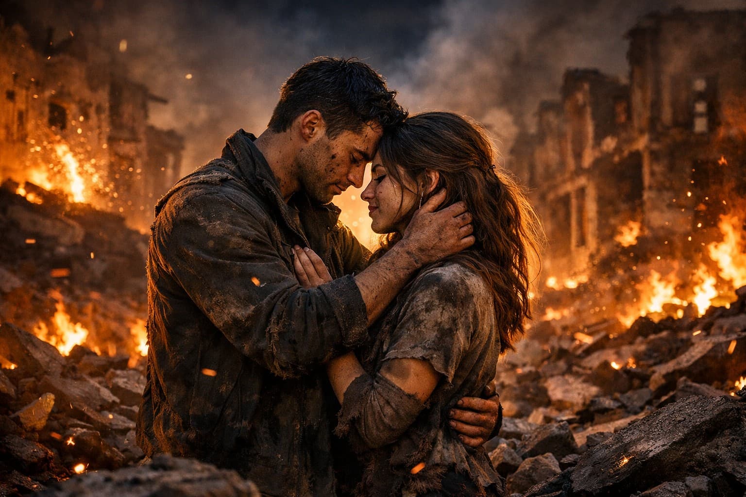 الرقص بين اللهيب