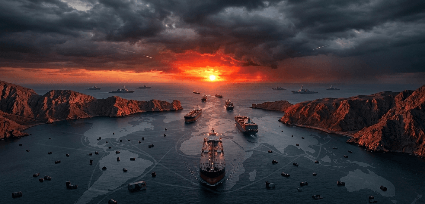 مضيق هرمز في مرمى النيران: مخاوف من شلل تجارة النفط العالمية بعد الهجمات الأميركية على إيران