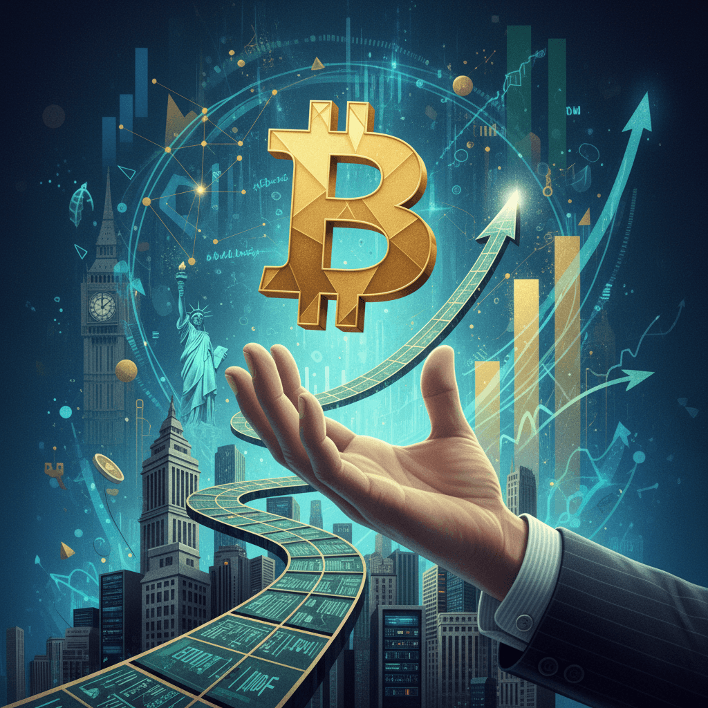 بيتكوين تستعيد عافيتها فوق 71 ألف دولار بدعم متزايد من وول ستريت