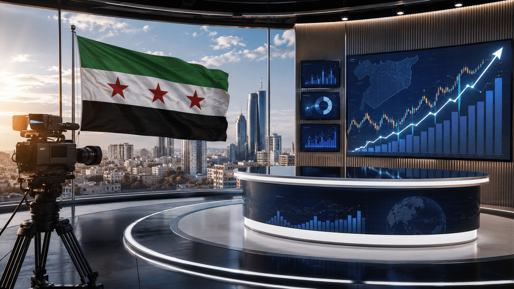قناة اقتصادية خاصة تحصل على ترخيص للبث من سوريا