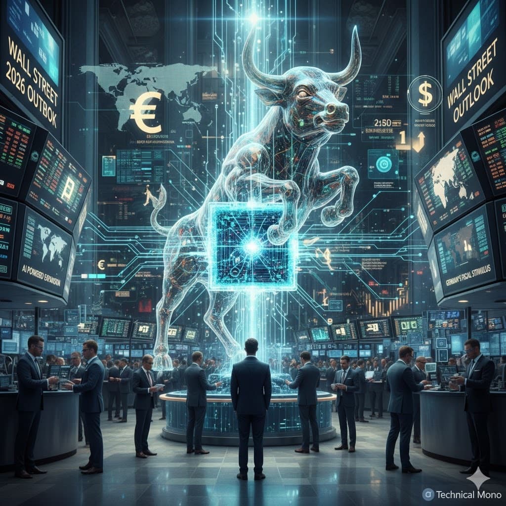 وول ستريت في 2026: الذكاء الاصطناعي يقود التفاؤل رغم المخاطر وارتفاع التقييمات