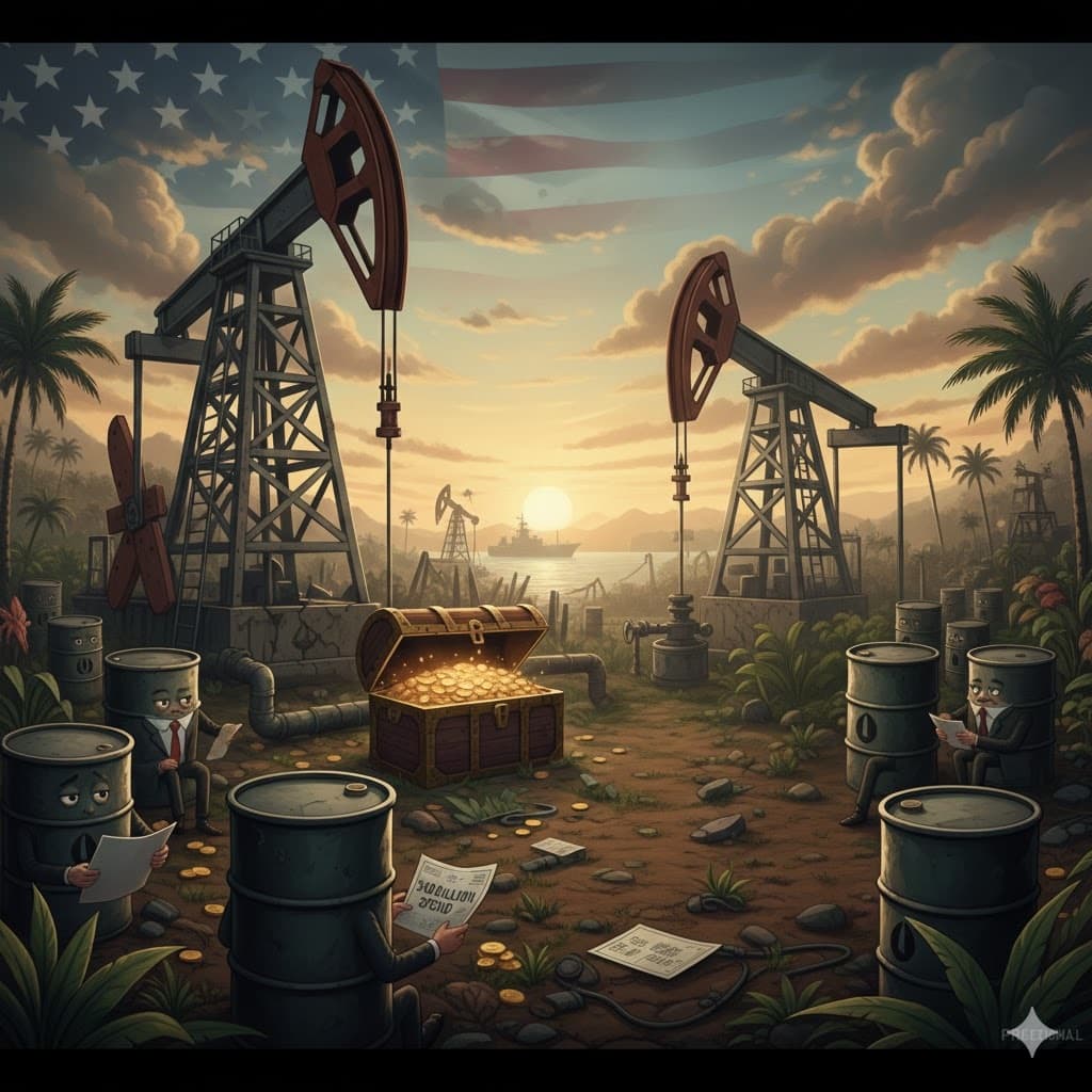 ترامب يدفع شركات النفط لإستثمار 100 مليار دولار في فنزويلا