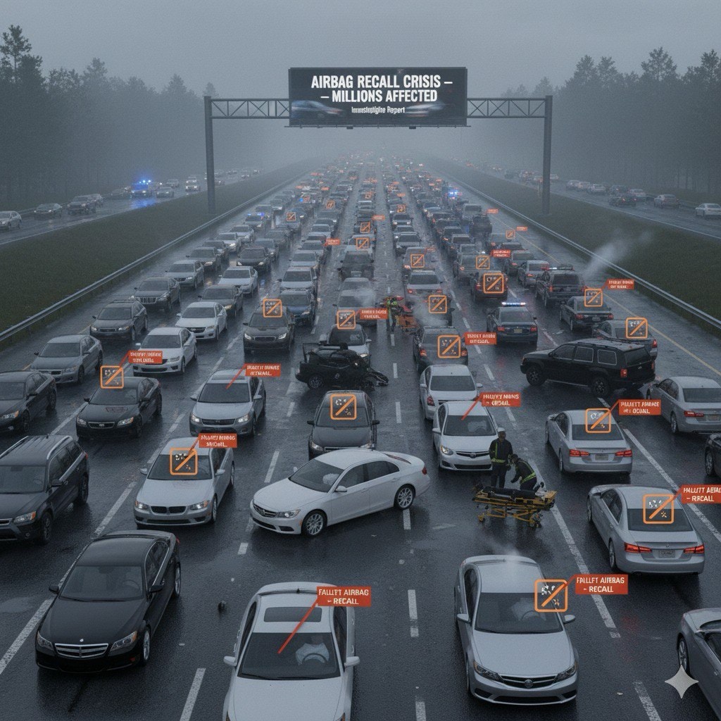 ملايين السيارات بمخاطر (Ai)