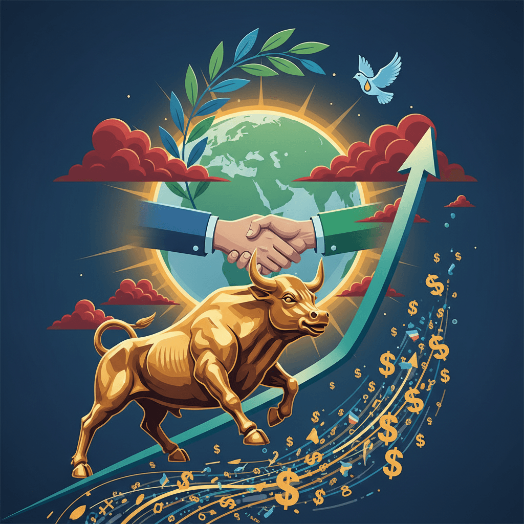 Wall Street Soars as US and Iran Agree to Ceasefire, Easing Inflation Fears