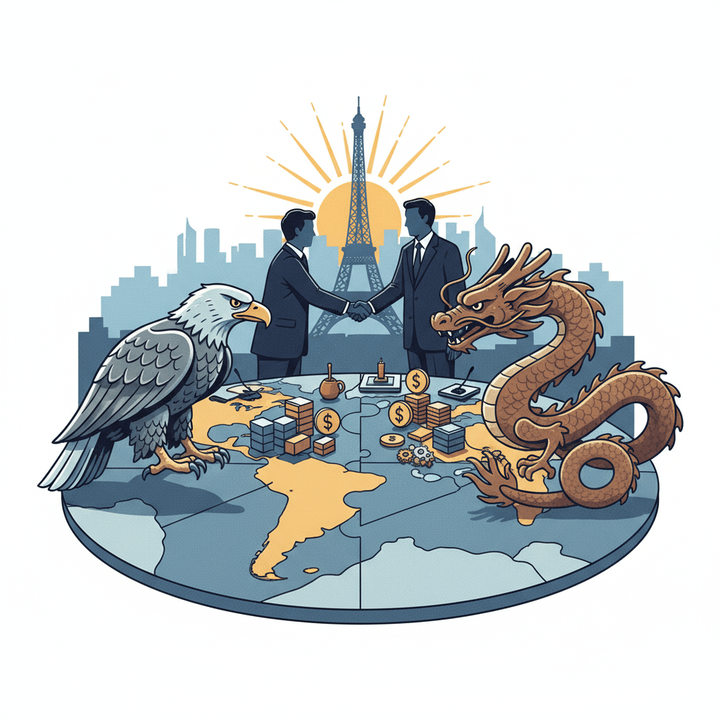 US and China Resume Trade Negotiations in Paris Ahead of High-Stakes Summit