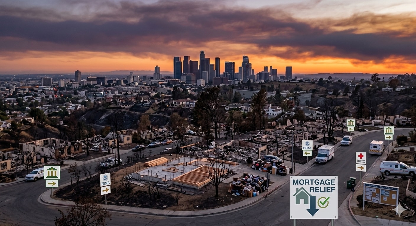 ترمب يحقق مع البنوك بخصوص الحرائق(AI)