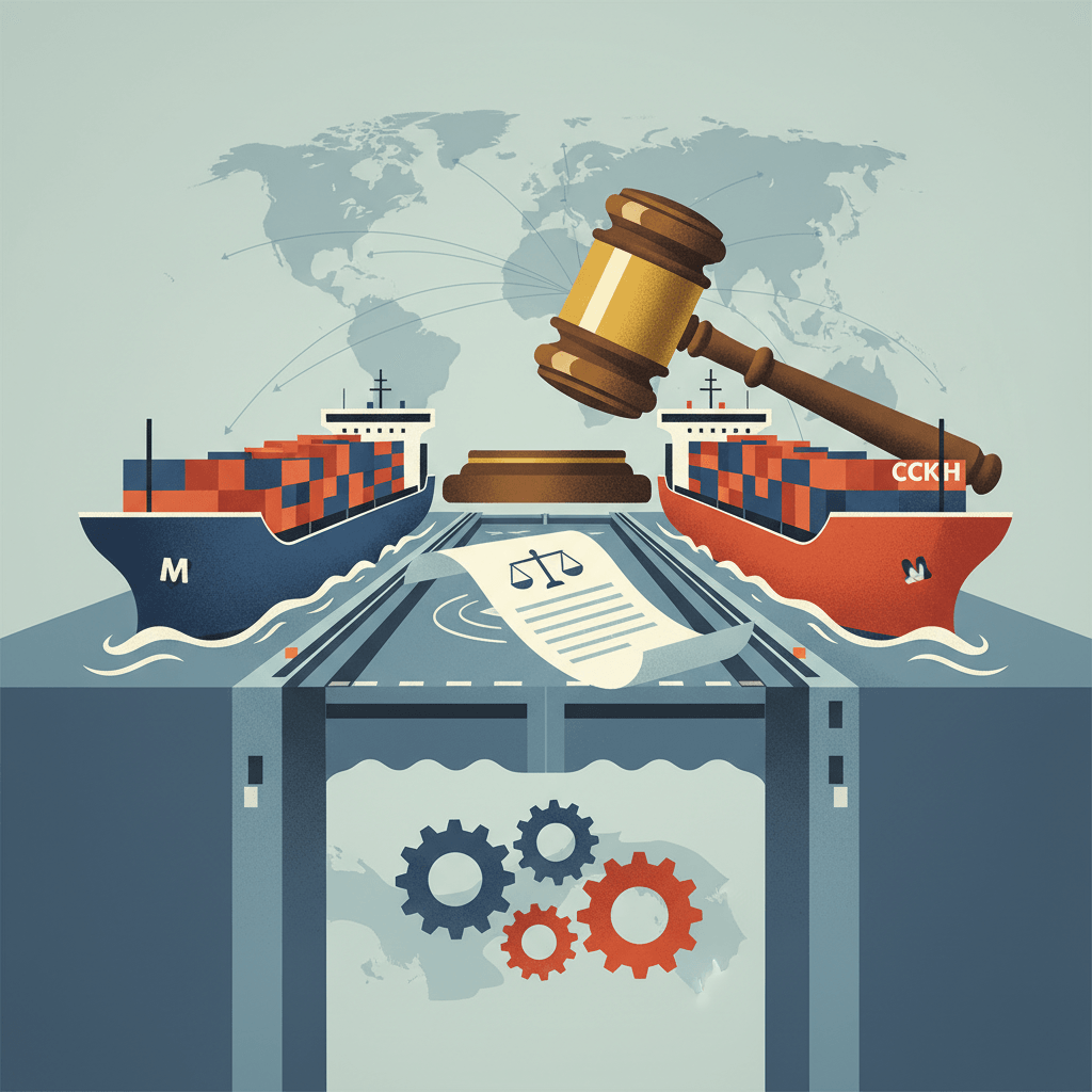 CK Hutchison Subsidiary Files Arbitration Against Maersk Over Panama Canal Ports Dispute