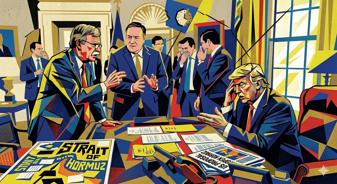 نقاشات في مكتب ترامب_صورة مولدة عبر الذكاء الاصطناعي