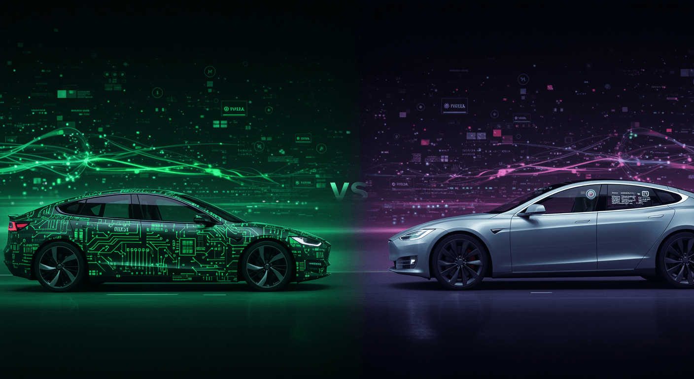 إنفيديا وتِسلا في مواجهة (Ai)