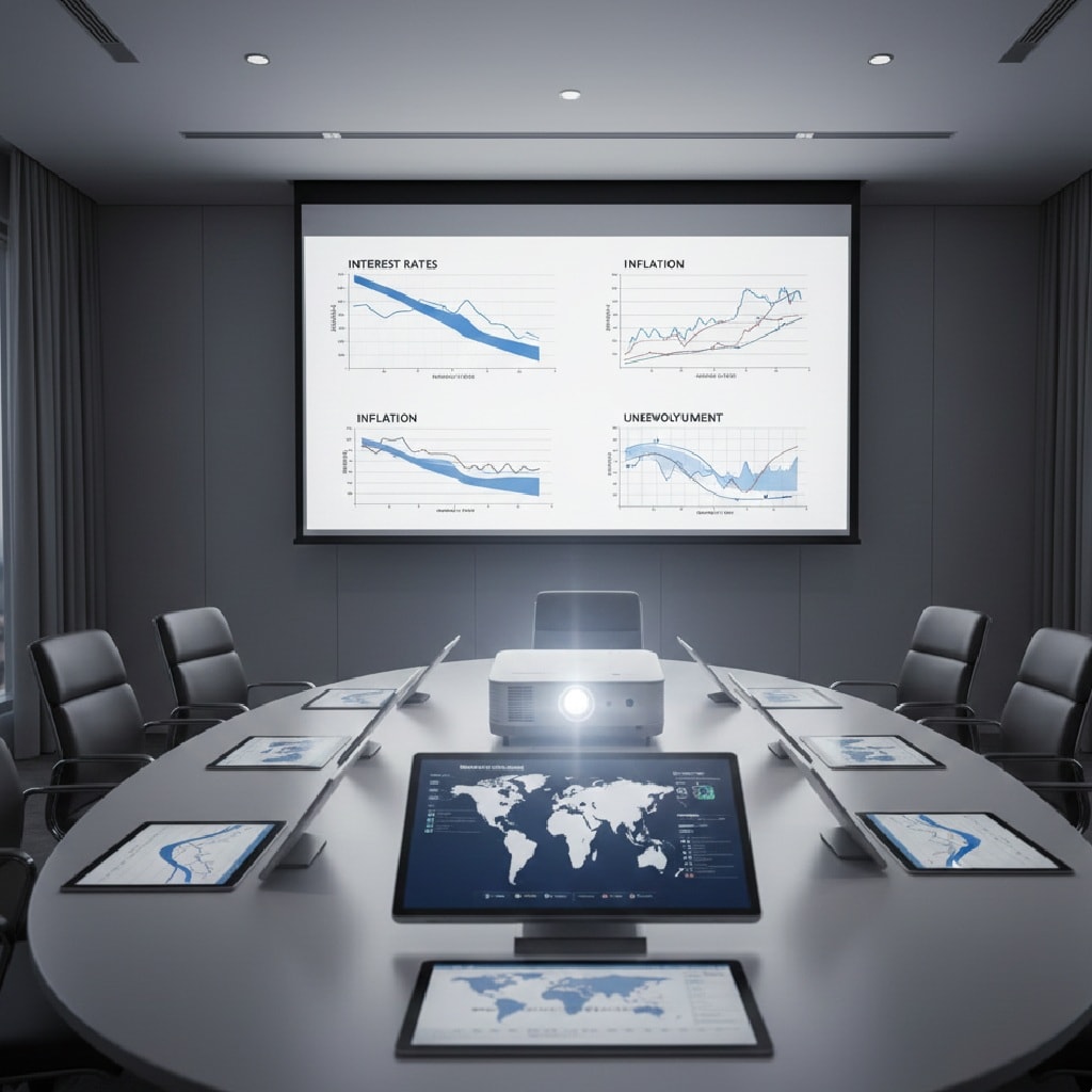 المسؤولين يتوقعون تخفيضات فائدة (Ai)