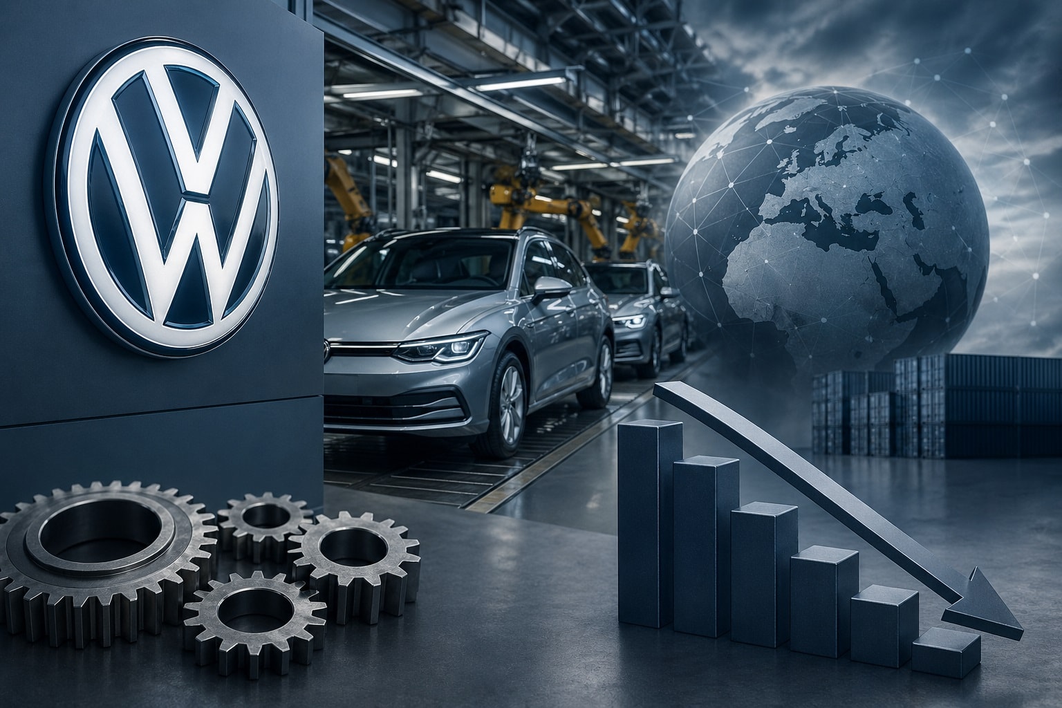 فولكسفاغن تكثف خطط خفض التكاليف وإعادة الهيكلة ضمن استراتيجية 2030 لمواجهة تراجع الأرباح والتحديات العالمية(AI)