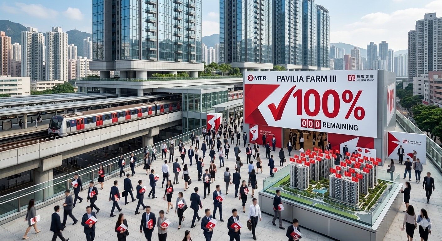 بافيليا فارم تبيع جميع شققها في يوم واحد_صورة مولدة عبر الذكاء الاصطناعي