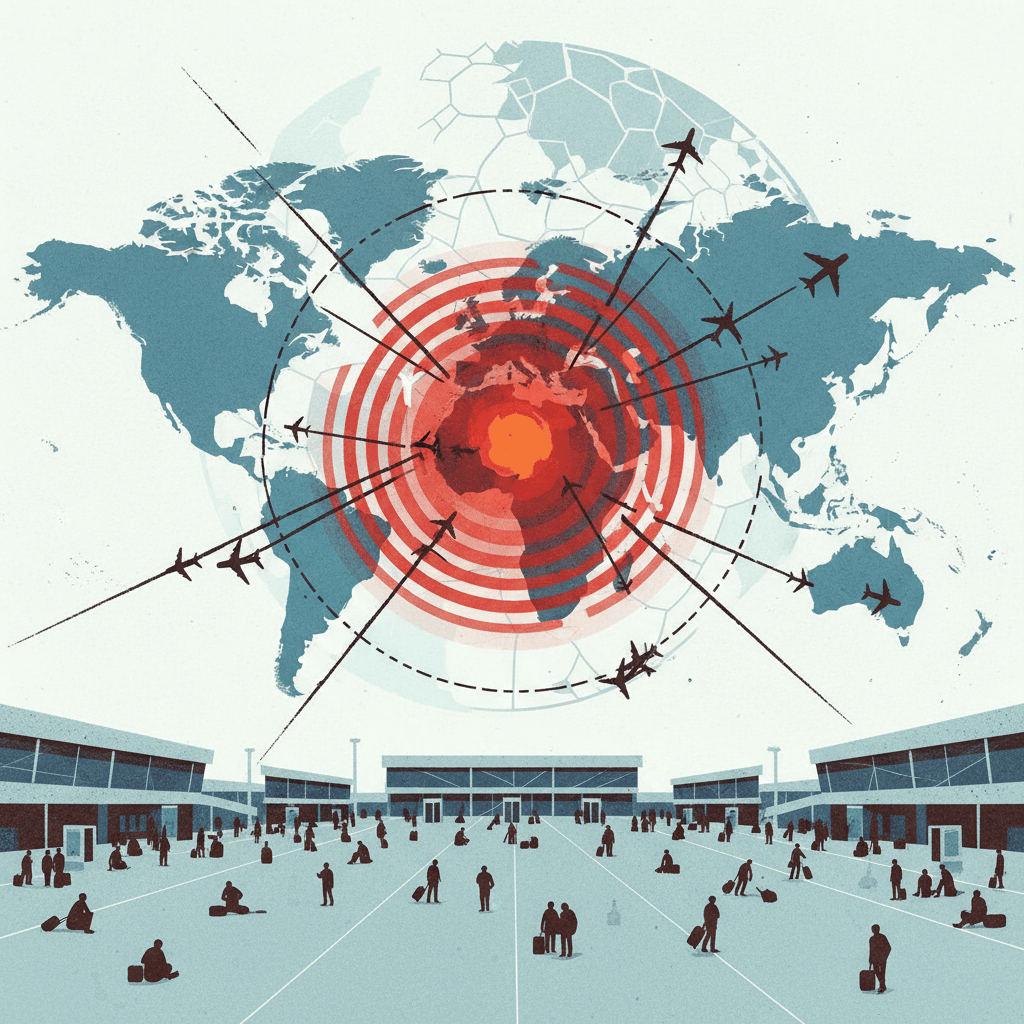 Global Air Travel Faces Major Disruptions Following Regional Conflict