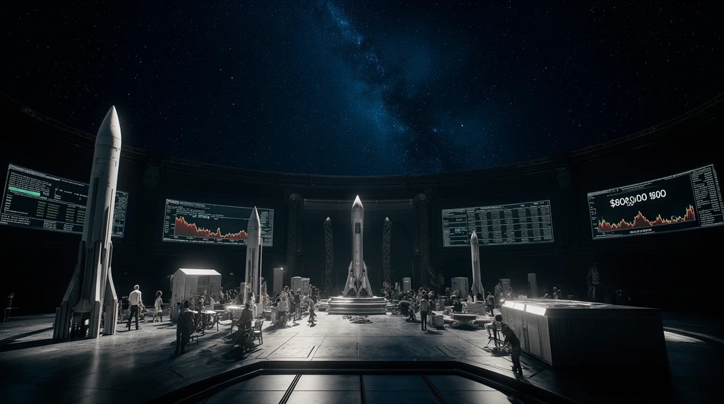 ضخامة تقييم سبيس إكس في الأسواق (ai)