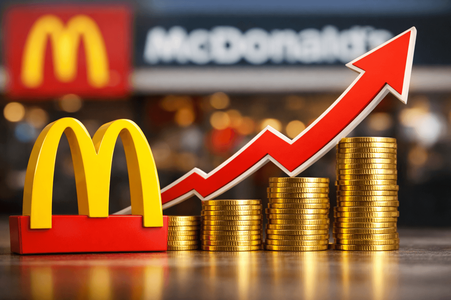 ارتفاع مبيعات ماكدونالدز خلال الربع الأخير