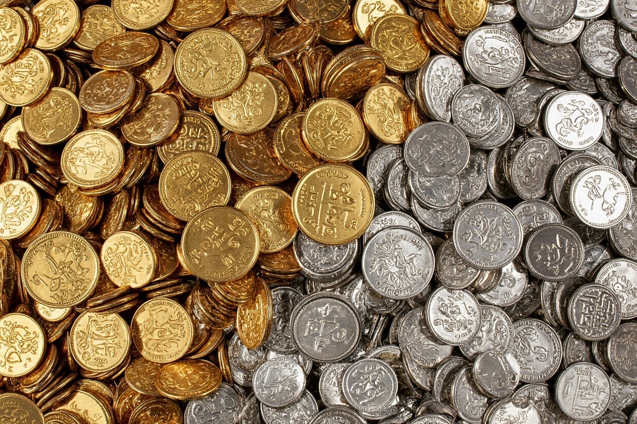 الفضة والذهب