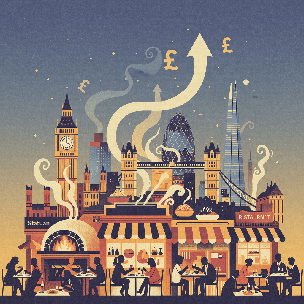 London's Culinary Scene Heats Up Despite Economic Headwinds