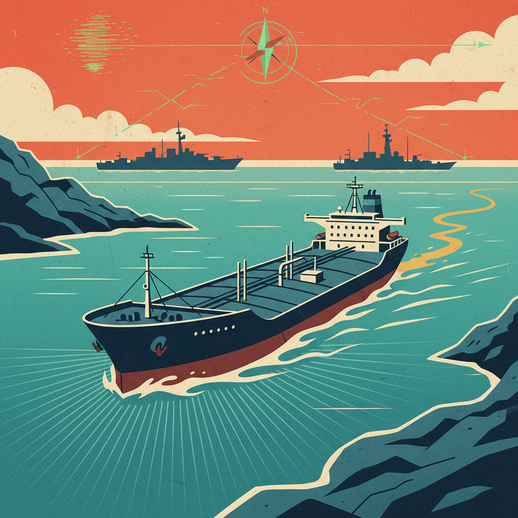 Iraqi Oil Flows Through Iranian Waters Amidst Heightened Gulf Tensions