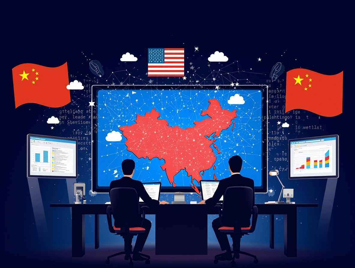 منافسة بين واشنطن وبكين AI