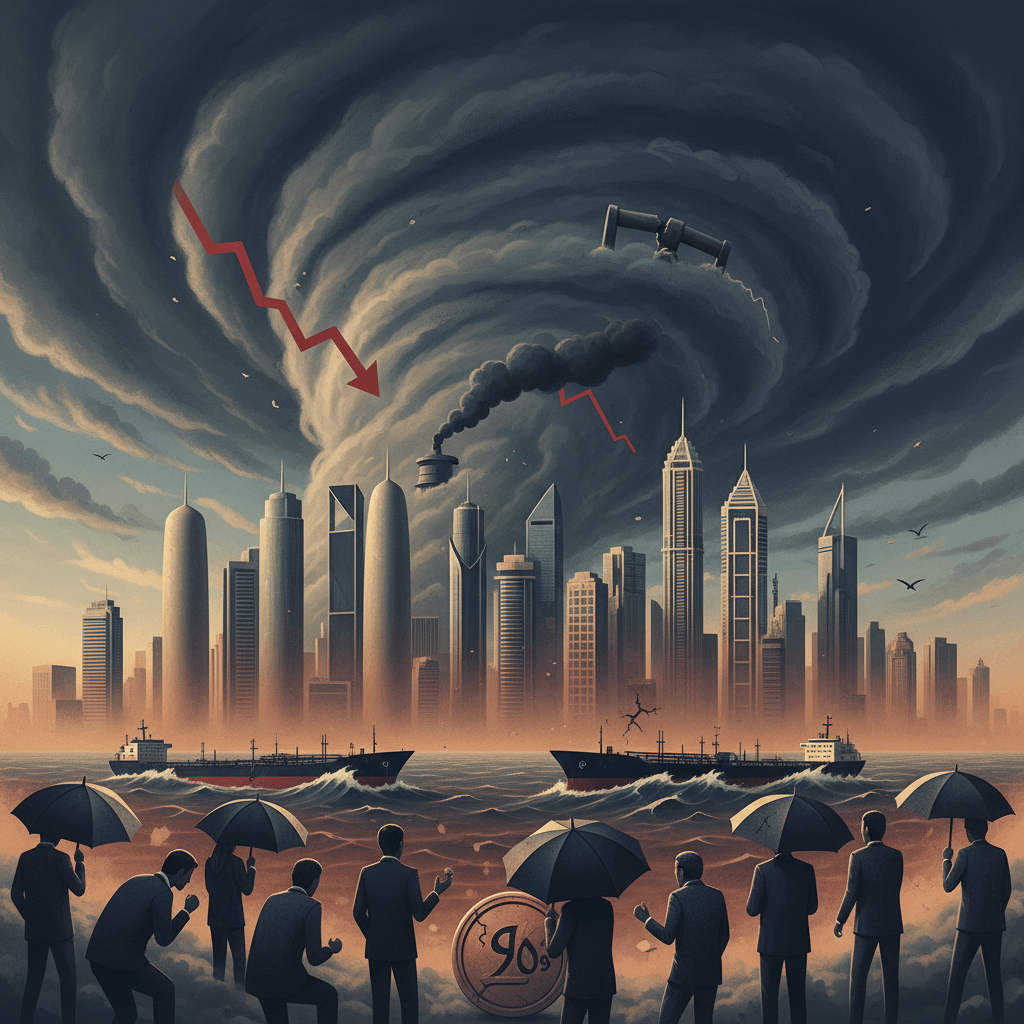 Gulf Economies Brace for Potential 1990s-Level Slump Amidst Regional Conflict