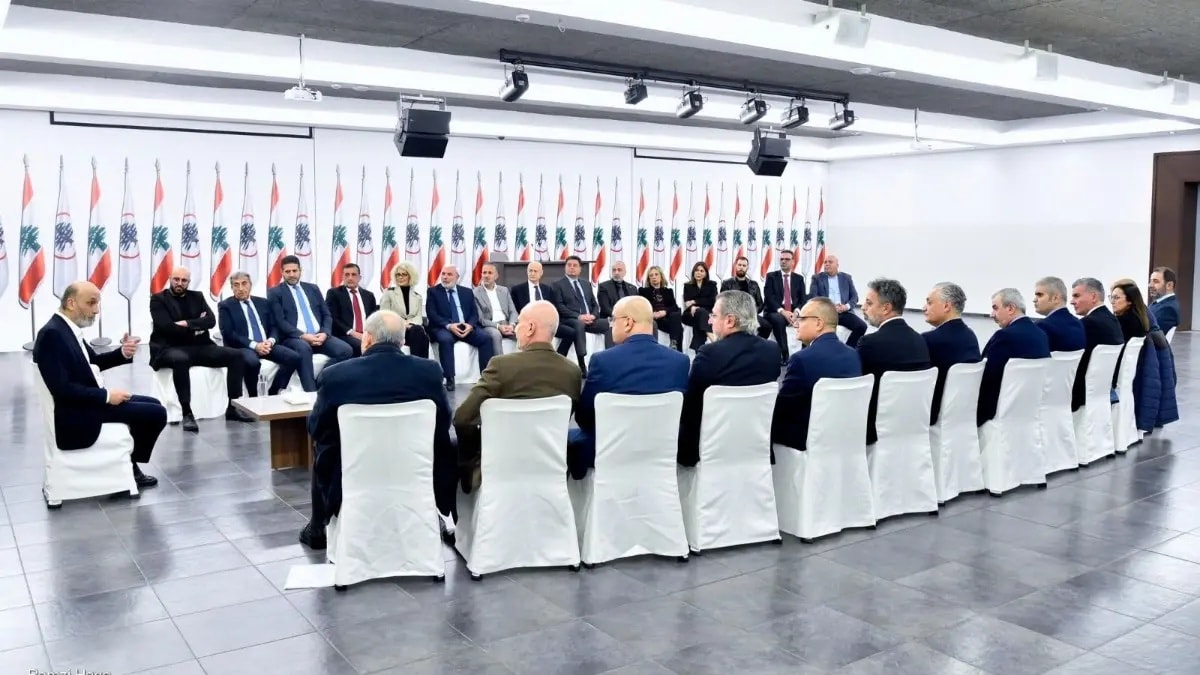 لقاء بين جعجع واتحاد موظفي المصارف (وطنية)