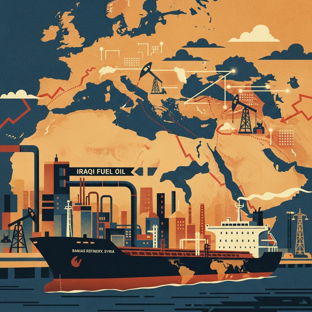Syria Facilitates Iraqi Fuel Oil Exports Amid Regional Disruptions