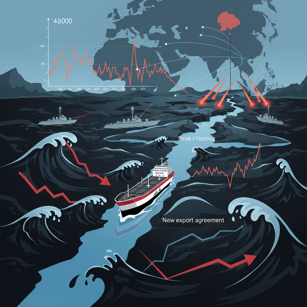 Oil Prices Fluctuate Amidst Geopolitical Tensions and New Export Agreements