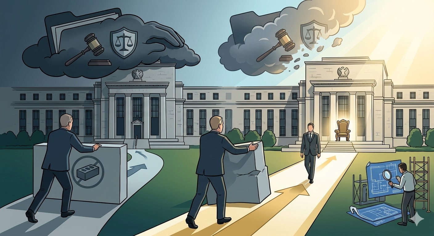 صراع على مقعد رئيس الفيدرالي_صورة مولدة عبر الذكاء الاصطناعي